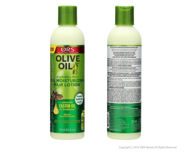 Ors Olive Oil Moisturizing Hair Lotion 8.5 Ounce (251ml) (3 Pack)